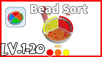 Bead Sort IOS Gameplay Part 1 - Level 1-20
