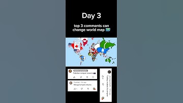 top 3 comments can change world map 🗺️🗾