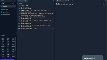 How to put a Time Stamp on Replit ( python Coding) - BEGINNER LEVEL 2023