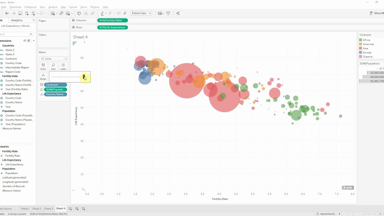 How to track data evolution over time with Tableau Desktop – Animated