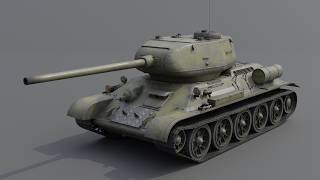 T-34-85 Medium tank