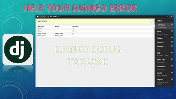 Django debug || Django debug toolbar || solve error in Django