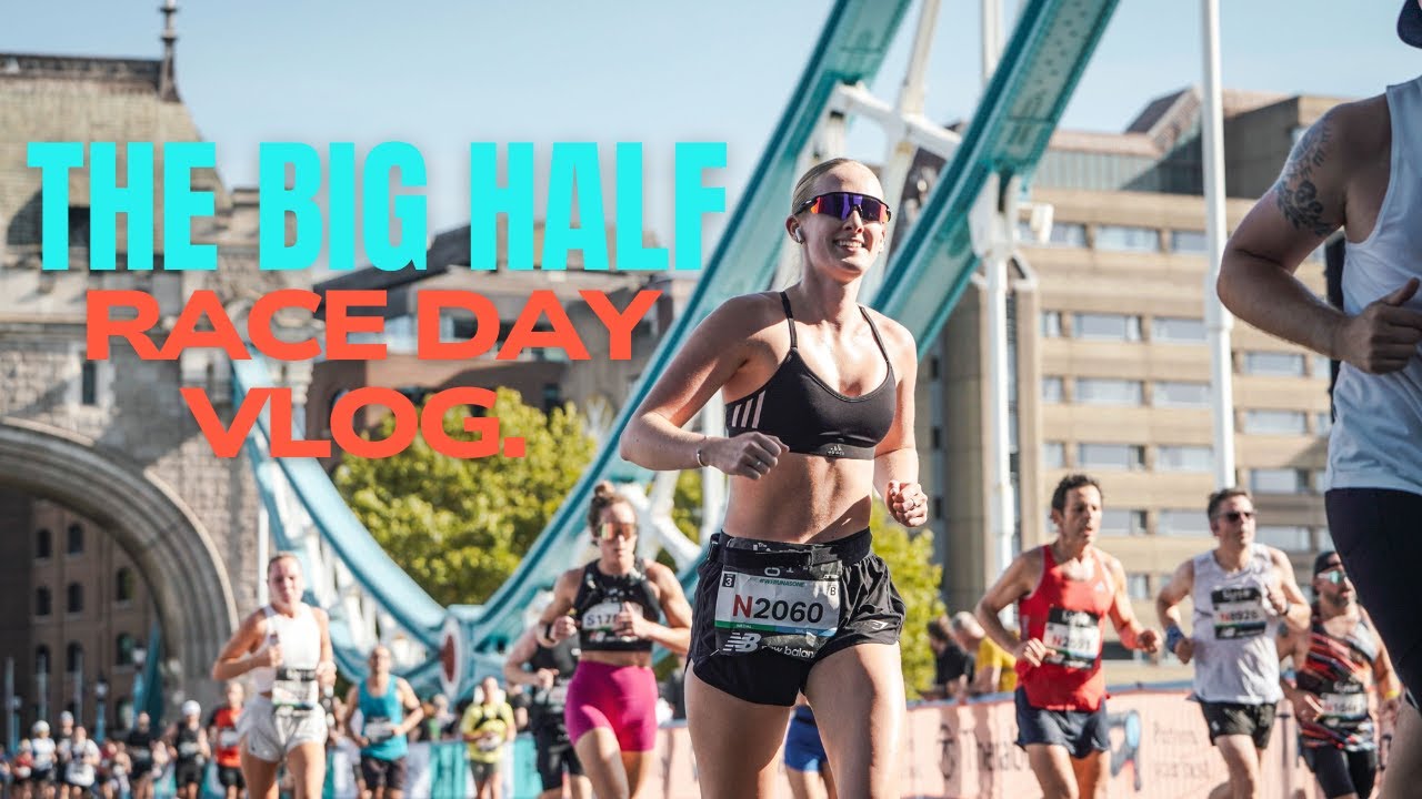 THE BIG HALF | RACE DAY VLOG | 1:45 HALF MARATHON ATTEMPT | VPW