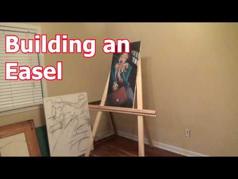 BirdsParty DIY Wedding Easel 👰 Tutorial - How to make standing tripod  easel to display wedding sign 