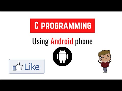 C programming in Android phone || pow() function || C language