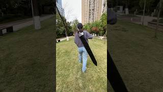 Er game colossal great sword life-size steel replica #eldenring #sword #unboxing