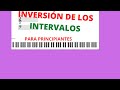 INVERSIÓN DE LOS INTERVALOS