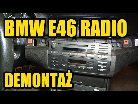 DEMONTAŻ RADIA BMW E46 - E46GARAGE.PL