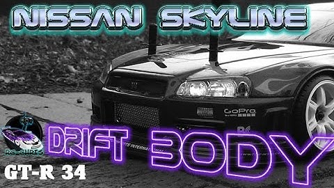 Nissan Skyline GT-R 34 - Drift Body - MST MS-01D PRO Edition