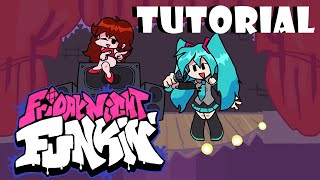 Video thumbnail of "Hatsune Miku learns how to play FNF [Friday Night Funkin' Tutorial]"