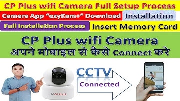 CP Plus wifi Camera Full Setup Process || CP Plus CCTV Camera | CP Plus E27A  #jksaini