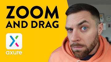 Axure Tutorial - Zoom and drag, change the cursor icon