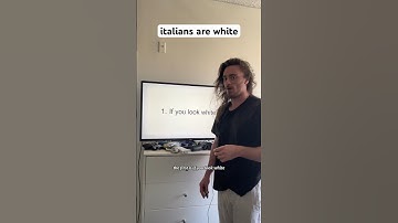 Italians don’t consider themselves white #shorts #comedy #funny