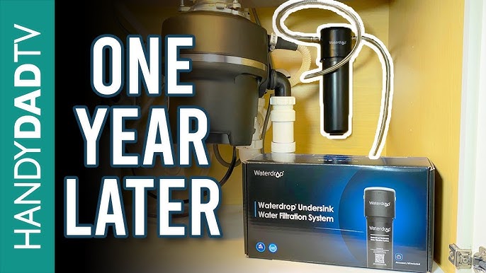 Waterdrop TSA 8 Layer Under Sink Water Filter System, Under Sink Water  Filtration System, Reduces PFAS, PFOA/PFOS, Fluoride, Chlorine, Bad Taste 