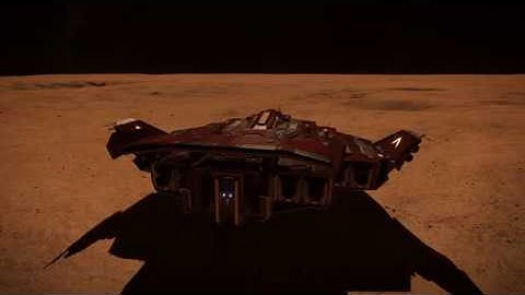 Elite: Dangerous - The Return 2.4 - Type-10 on Planetary Surface (Camera and SRV footage)