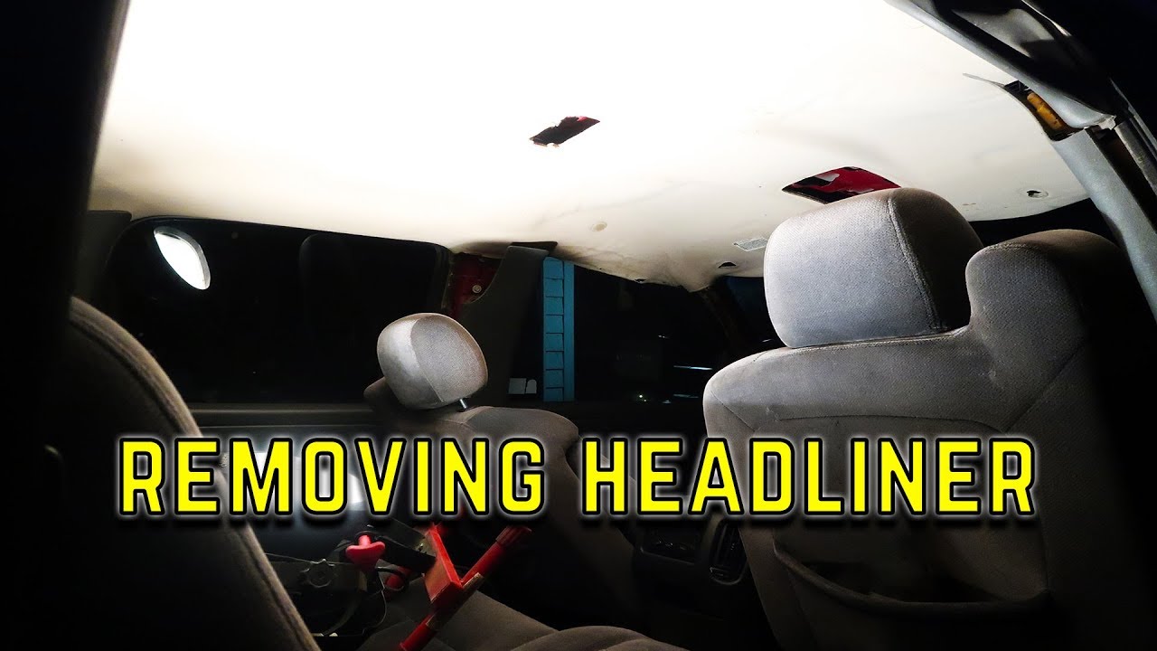 Removing Headliner on GMC | HOW TO - YouTube