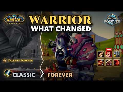 WoW Forever Warrior: What Changed Since WoW Classic | Back to Class