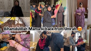 Alhamdulillah Mama Is Back From Umrah 😍 Maa K Bagair Ghar Adhora Lgta Hai