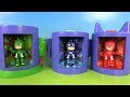 Pyjamasques Jouets et Oeufs Surprises Transformation Yoyo, Bibou, Gluglu  Pj Masks