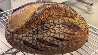Making Bread at the Quest Workshop Part 2 - Scoring -Finished Loaves