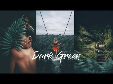 Come modificare come Dark Green || In Lightroom mobile Tutorial ||