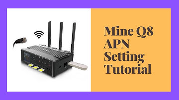 Your 4G Live Streaming Encoder: Mine Q8~ Tutorial 9 APN Setting