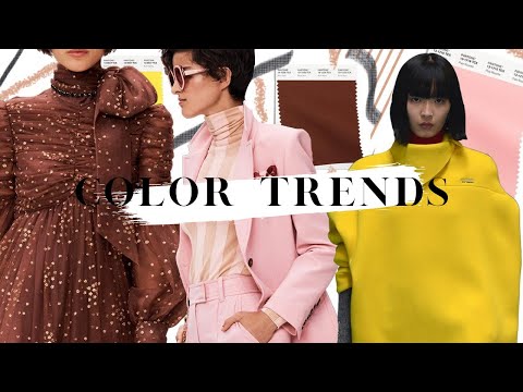 Video: The Main Trends In Coloring Fall And Winter 2020/21