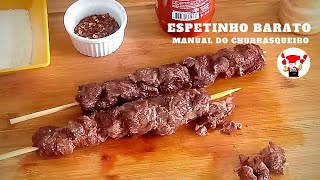 ESPETINHO DE CARNE BOVINA – Casa de Carnes do Maninho