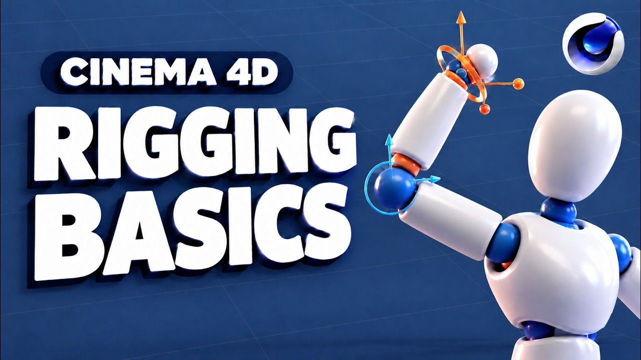 Rigging in Cinema 4D for Beginners - Simple Character Setup with David ...