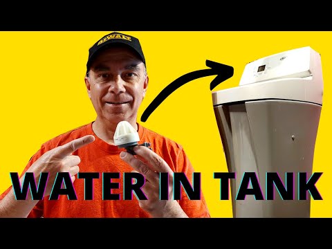 How to Clean a Water Softener Venturi | Whirlpool Tank Holding Water?