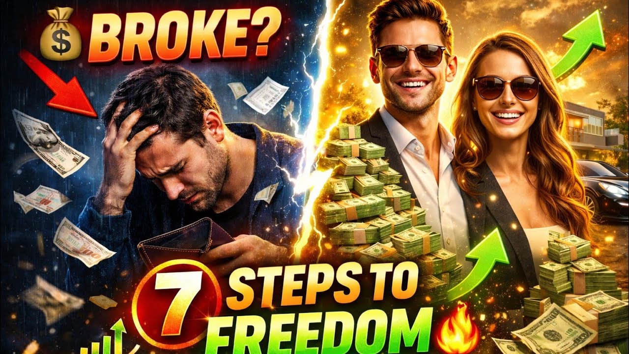 💰 7 Baby Steps to Financial Freedom (Change Your Life!) - YouTube