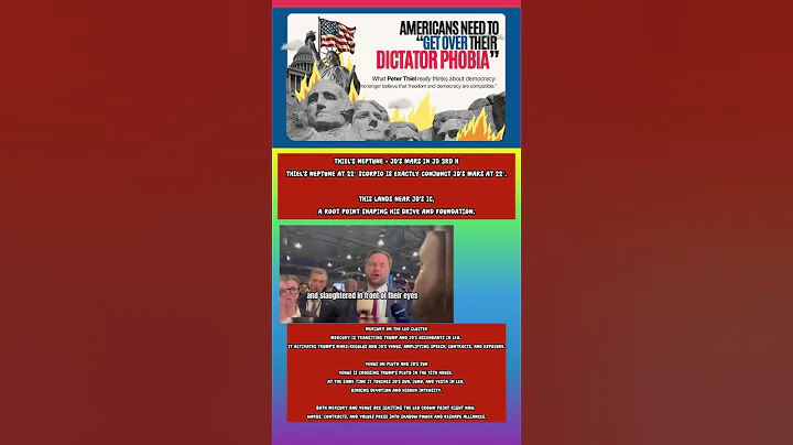 Astrology of a Death Spiral: Final Boss of the 12th: D.T, JD Vance, Thiel, Trump Sr. Leo Cluster