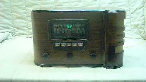 1938 Crosley Model 718 Old Antique Wood Vintage Tube Radio