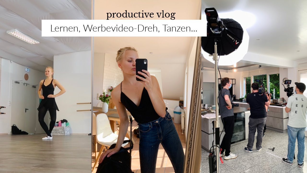 STRAFRECHT LERNEN IM ZUG, BALLETT-EINZELSTUNDE, WERBEVIDEODREH // Miss Aliana