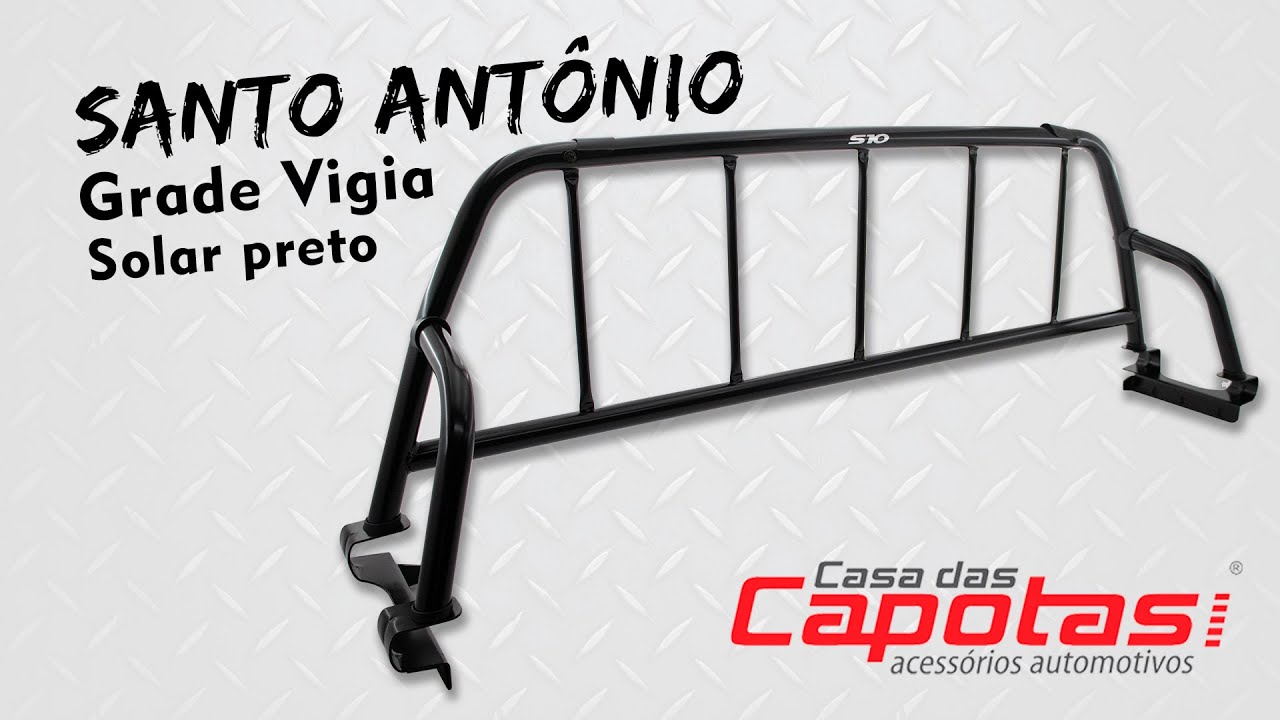 Santo Antonio F1000 1983 a 1998 Preto Grade Vigia Bruto