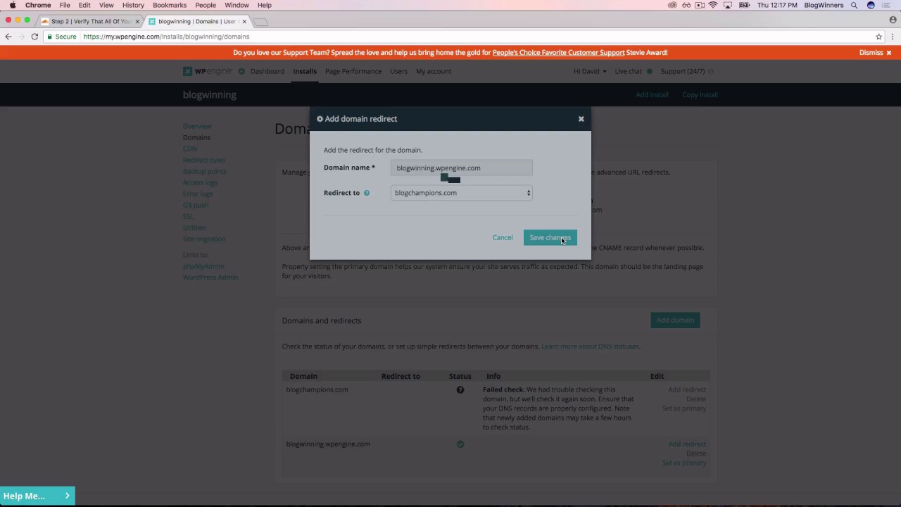 How To Set Up Cloudflare With WP Engine - YouTube