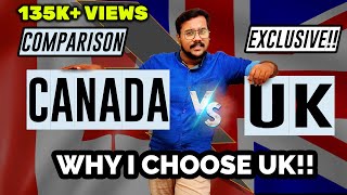 UK vs Canada Malayalam Comparison | My reasons to choose UK over Canada | Detailed Comparison