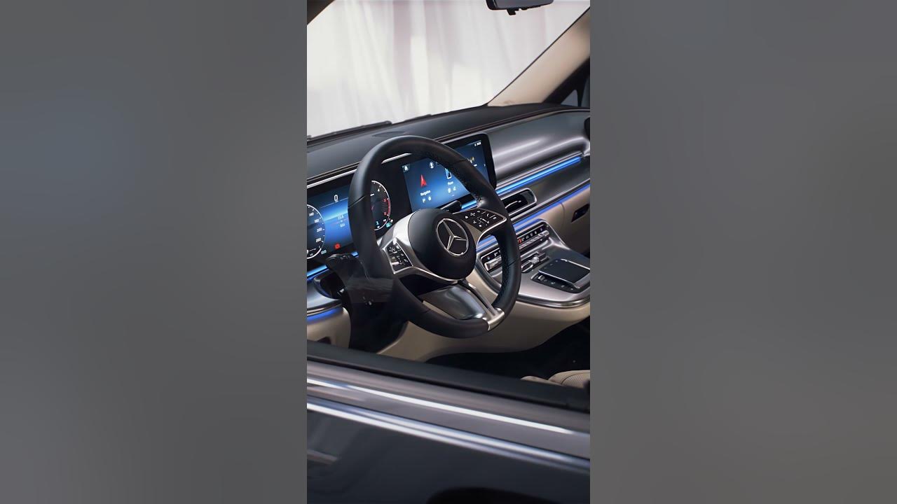 Mercedes-Benz new V-Class (W447) interior revealed #mbhess #mbcars