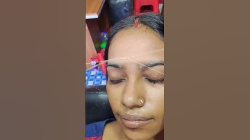 Threading,eyebrow threading #shorts #shortfeed #trandingsong #shortreel