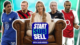 HAALAND ON THE BENCH ? ?‍♂️ Start, Sub, Sell with Laura Woods | Pro:Direct ?