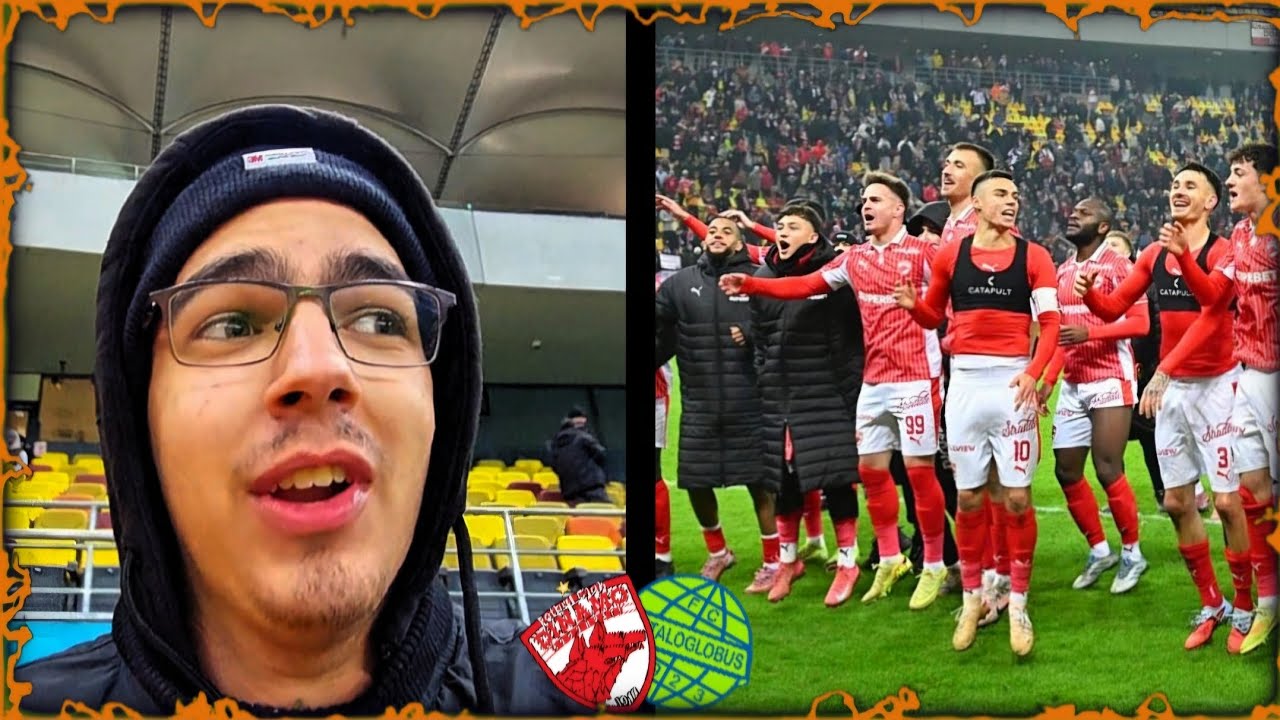 RECITAL ALB-ROȘU PE ARENA NAȚIONALĂ🔥 | DINAMO - METALOGLOBUS | VLOG #53 