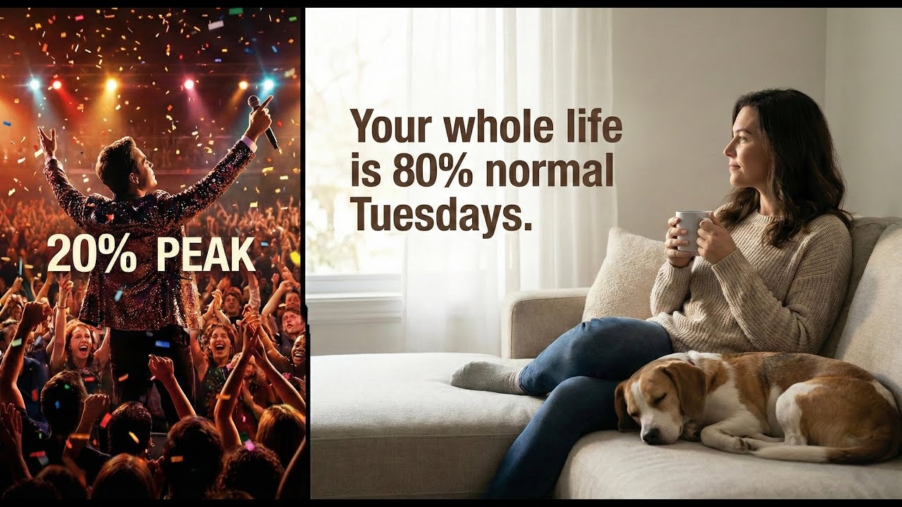 Life Is 80% Normal Tuesdays (Stop Chasing Peak Moments) | 2026 VLOG 20/30