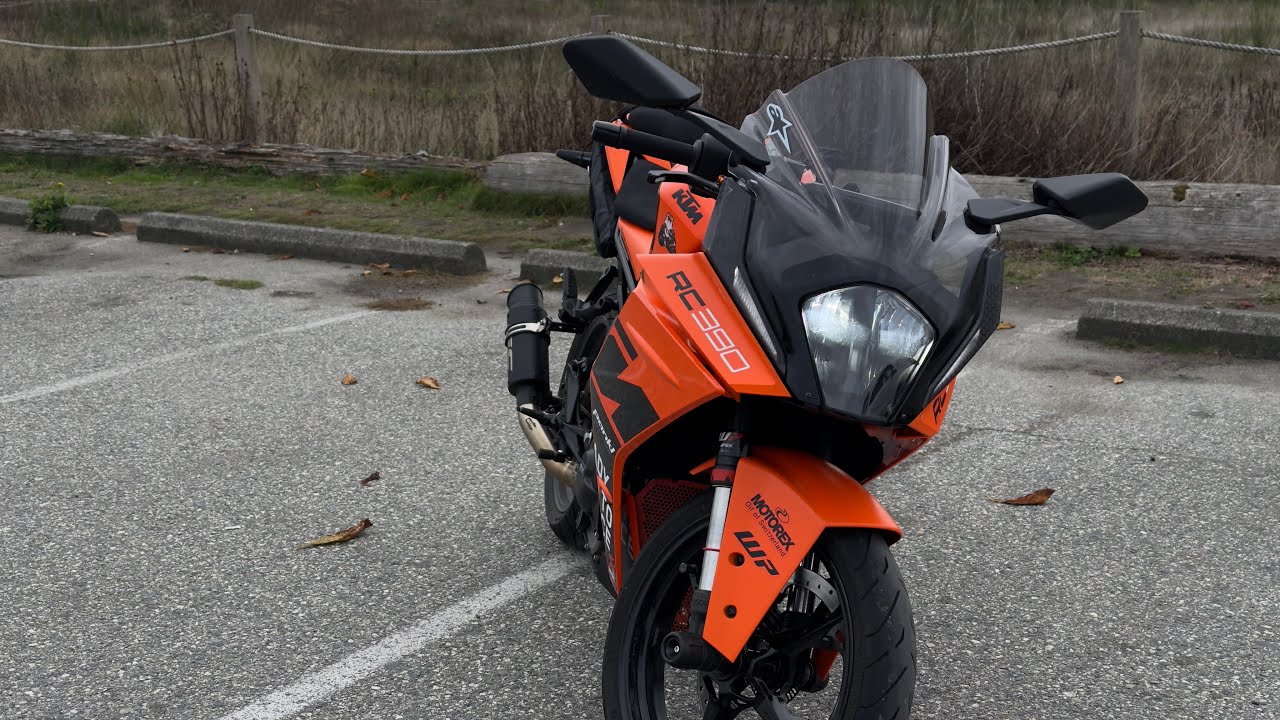 KTM Rc390 Night ride