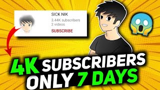 Sick Nik Growth Secret ft. #SickNik | #CreatizenHelped Sick Nik | Sick Nik | Grow Youtube Channel