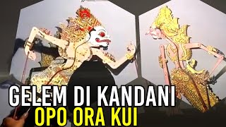 Aku ra caturan karo koe, Petruk kena bantak ngadu neng bagong
