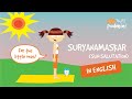  sun salutation song  minipadmini yoga for kids