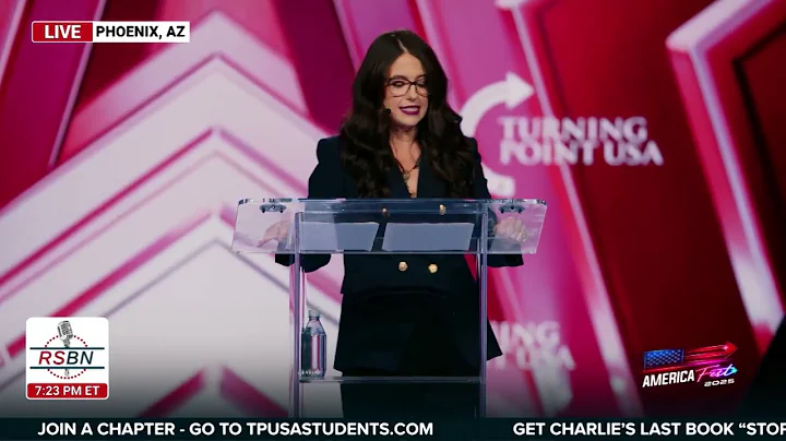 WATCH: Pro-life leader Kristan Hawkins speaks at TPUSA's AmFest - 12/19/25