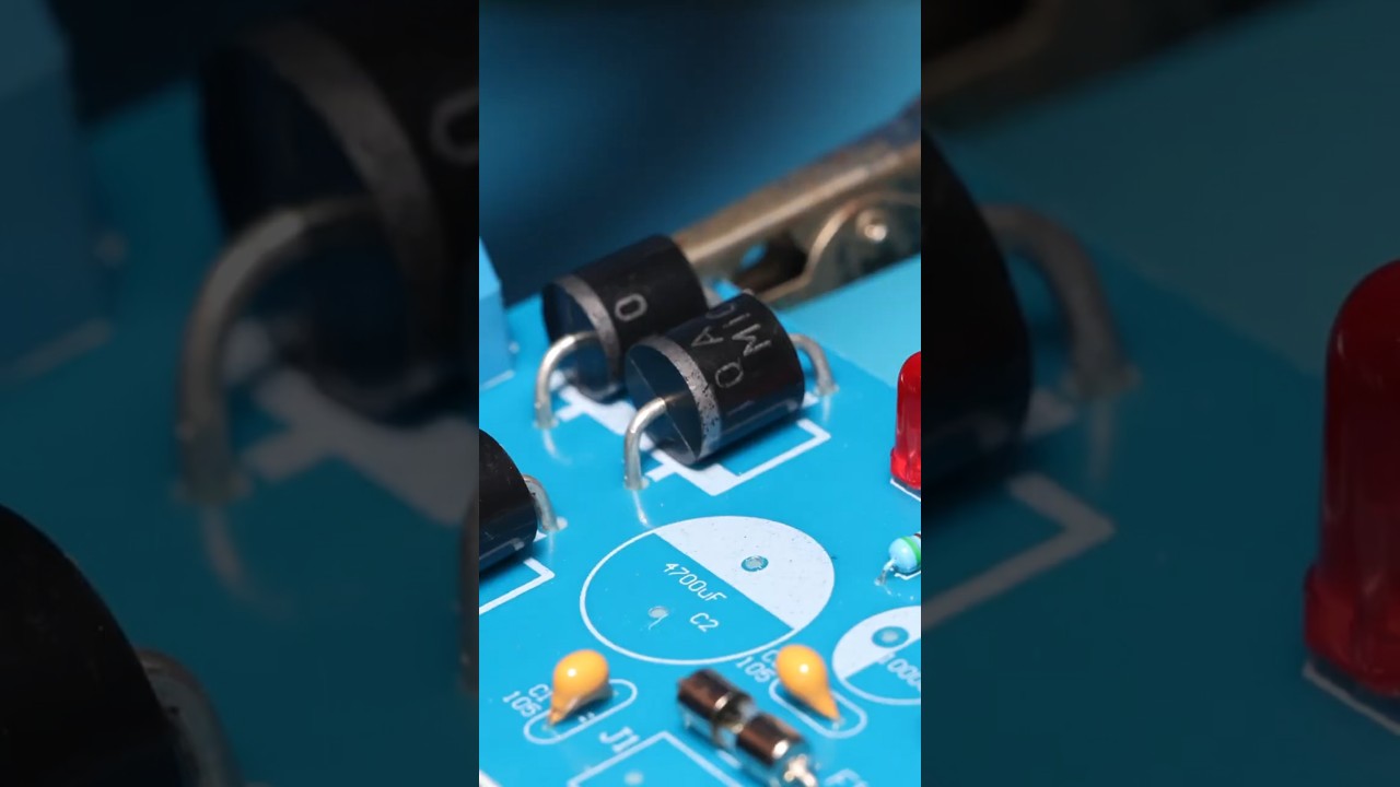 Adjustable voltage regulated power supply#electronics #shorts #repair#shortsfeed #like