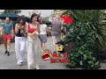 Loud screams laughter and the best reactionscomplete compilation bushman prank 2024viral prank