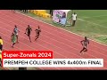 Boys 4x400m final superzonals ashanti region 2024